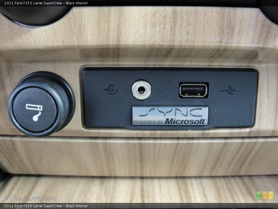 Black Interior Controls for the 2011 Ford F150 Lariat SuperCrew #43885095