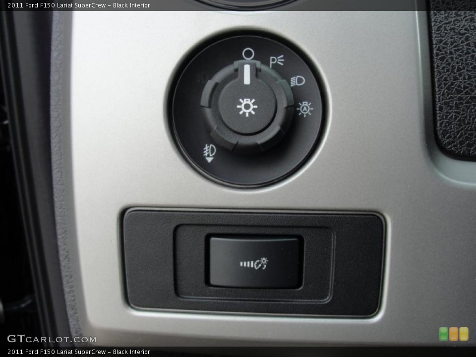 Black Interior Controls for the 2011 Ford F150 Lariat SuperCrew #43885147