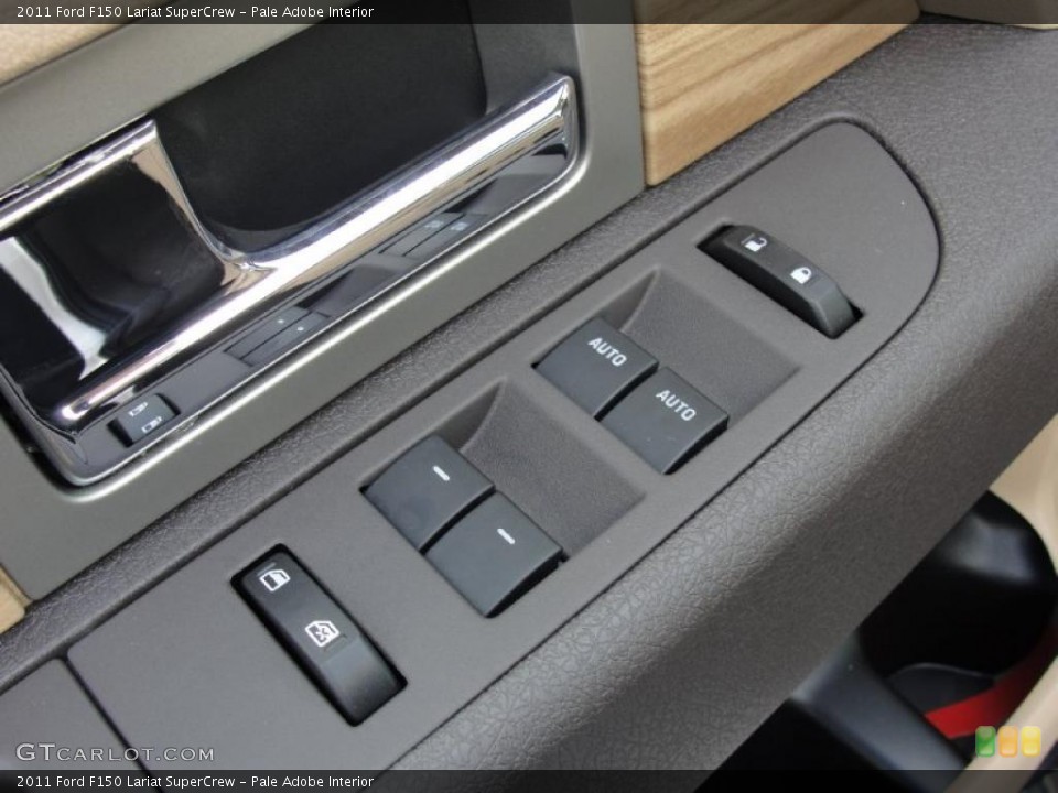 Pale Adobe Interior Controls for the 2011 Ford F150 Lariat SuperCrew #43885439