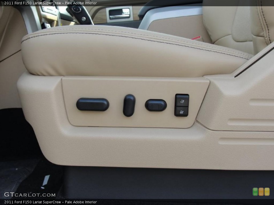 Pale Adobe Interior Controls for the 2011 Ford F150 Lariat SuperCrew #43885459