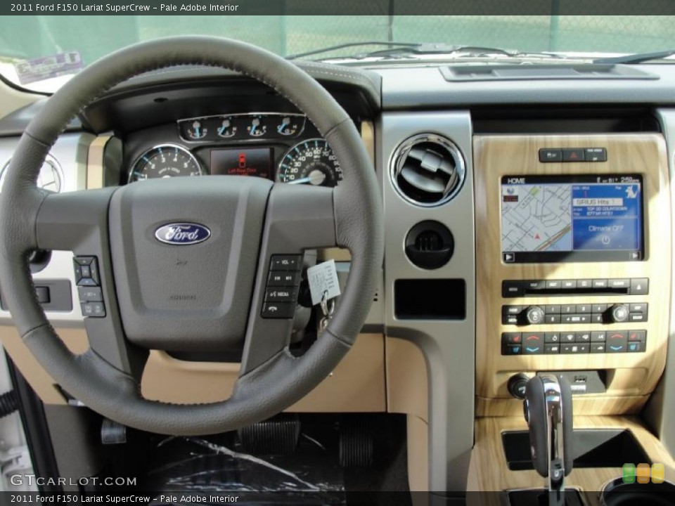 Pale Adobe Interior Dashboard for the 2011 Ford F150 Lariat SuperCrew #43885485