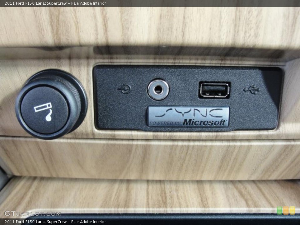 Pale Adobe Interior Controls for the 2011 Ford F150 Lariat SuperCrew #43885547