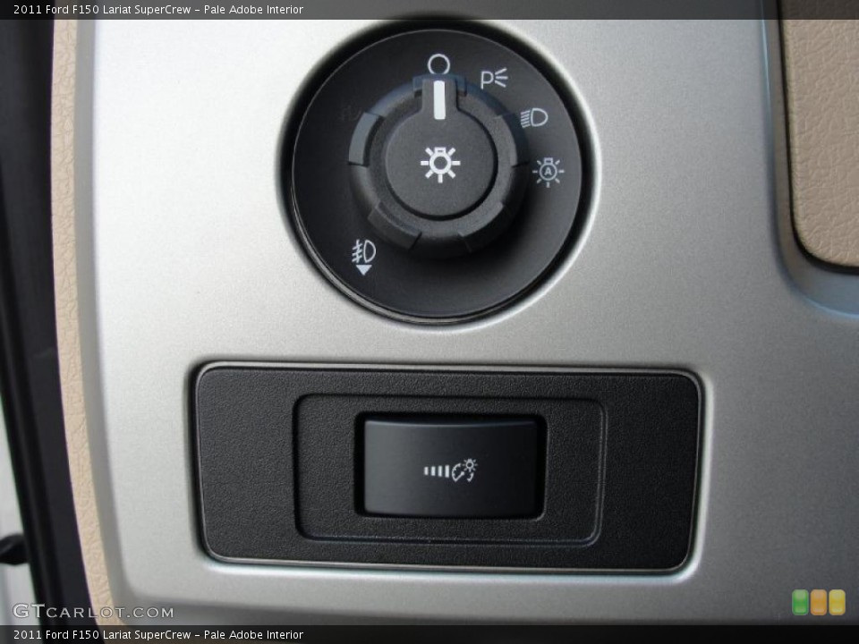 Pale Adobe Interior Controls for the 2011 Ford F150 Lariat SuperCrew #43885599