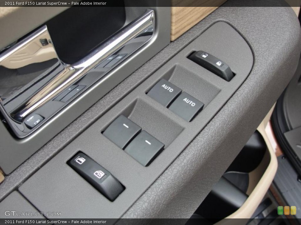 Pale Adobe Interior Controls for the 2011 Ford F150 Lariat SuperCrew #43885963