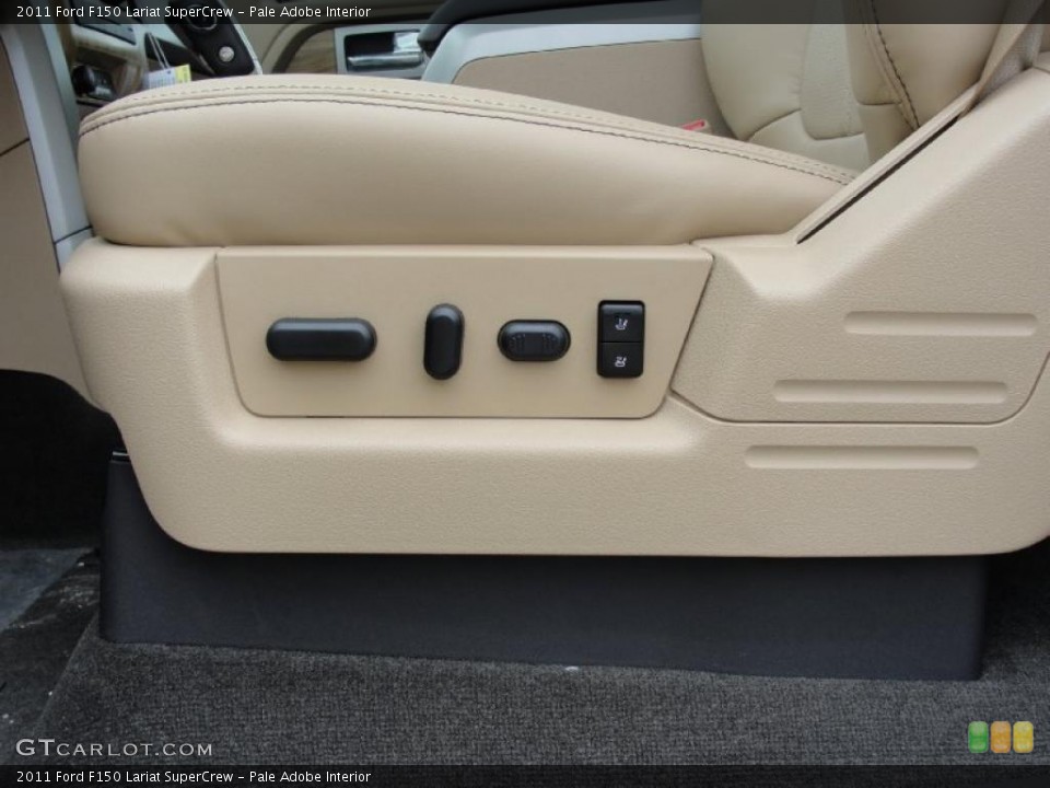 Pale Adobe Interior Controls for the 2011 Ford F150 Lariat SuperCrew #43885999