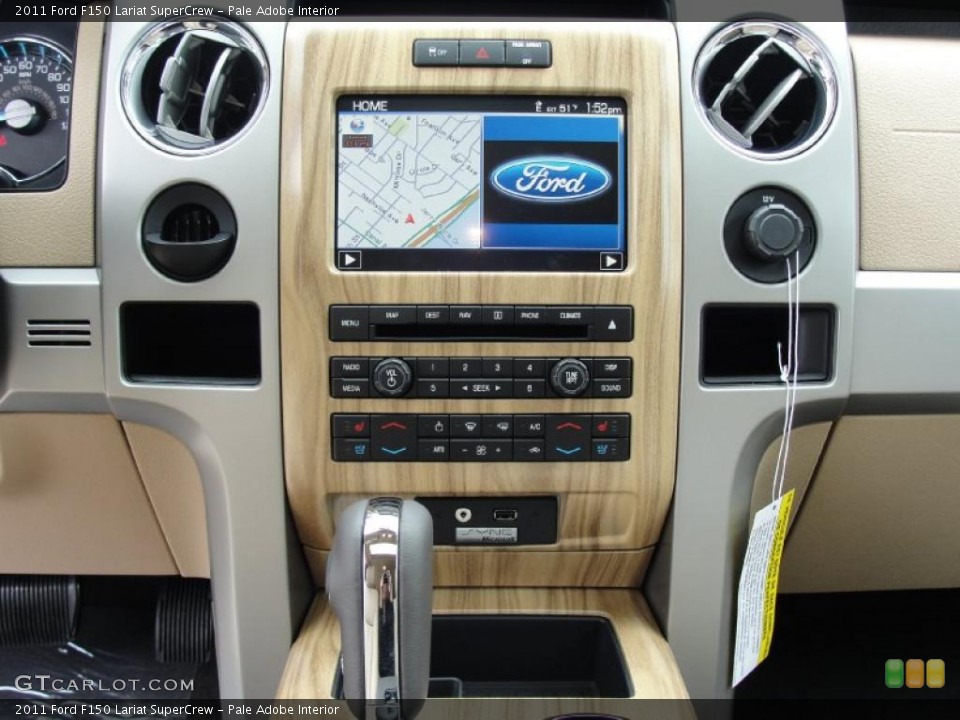 Pale Adobe Interior Dashboard for the 2011 Ford F150 Lariat SuperCrew #43886051