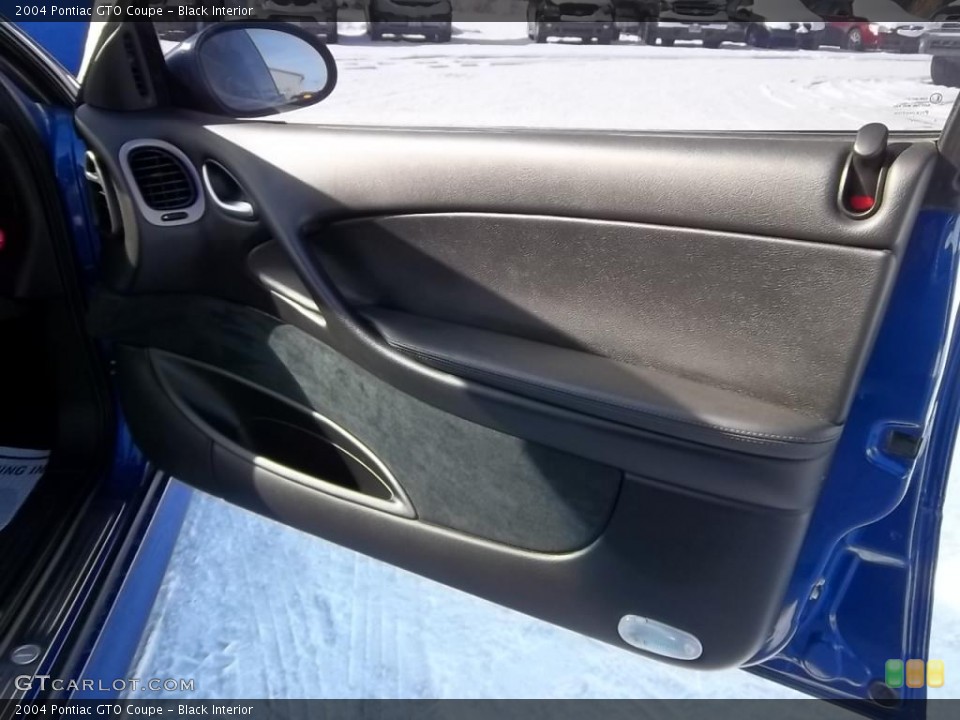 Black Interior Door Panel for the 2004 Pontiac GTO Coupe #43886295