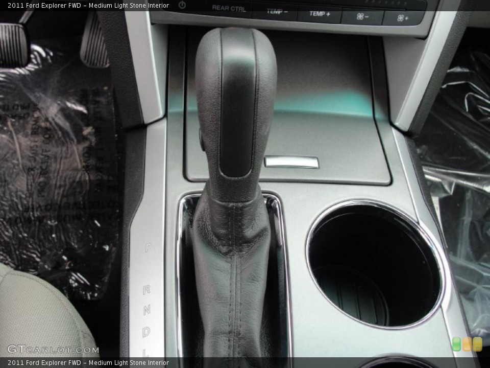 Medium Light Stone Interior Transmission for the 2011 Ford Explorer FWD #43887875