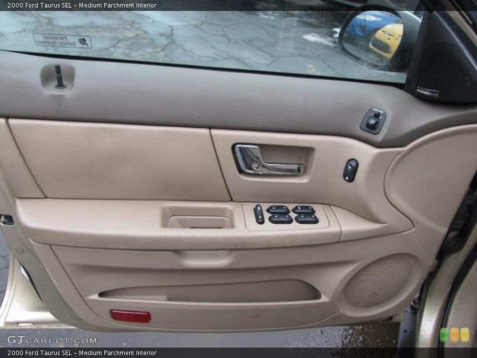 Medium Parchment Interior Door Panel for the 2000 Ford Taurus SEL #43888656