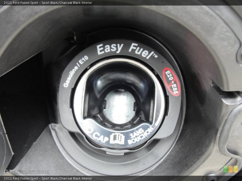 Sport Black/Charcoal Black Interior Controls for the 2011 Ford Fusion Sport #43891420