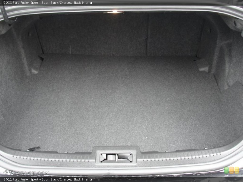 Sport Black/Charcoal Black Interior Trunk for the 2011 Ford Fusion Sport #43891468