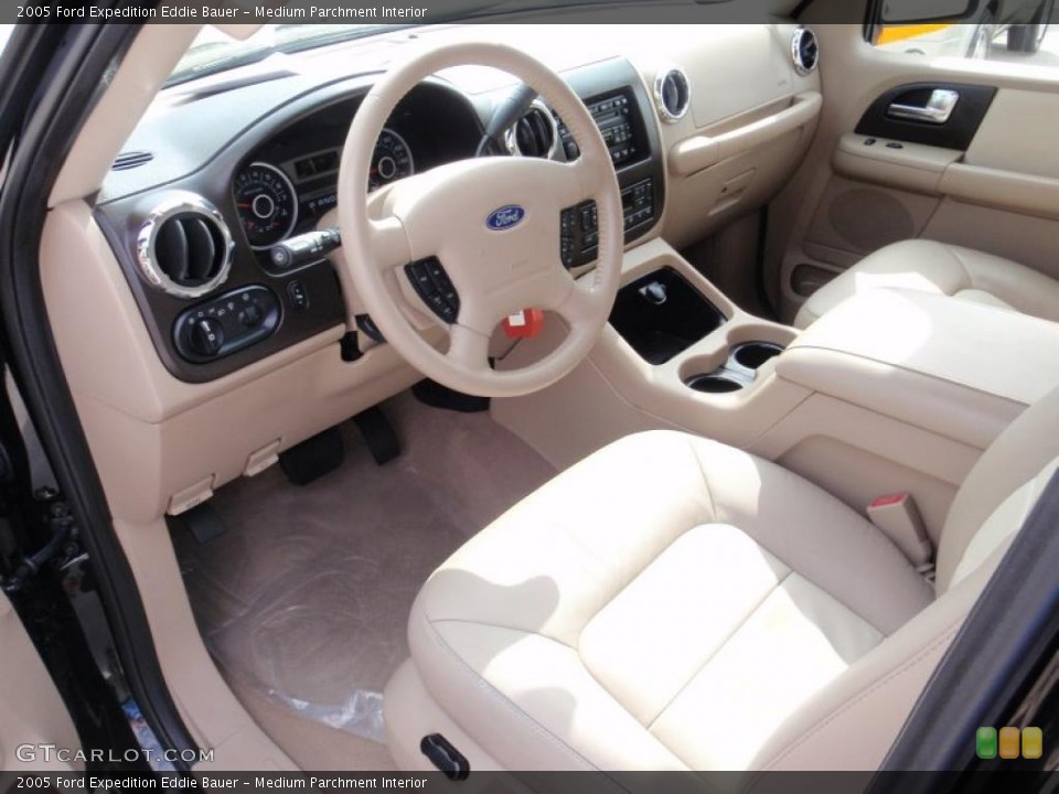 Medium Parchment Interior Prime Interior for the 2005 Ford Expedition Eddie Bauer #43891908