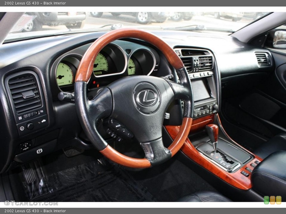 Black Interior Photo for the 2002 Lexus GS 430 #43893921