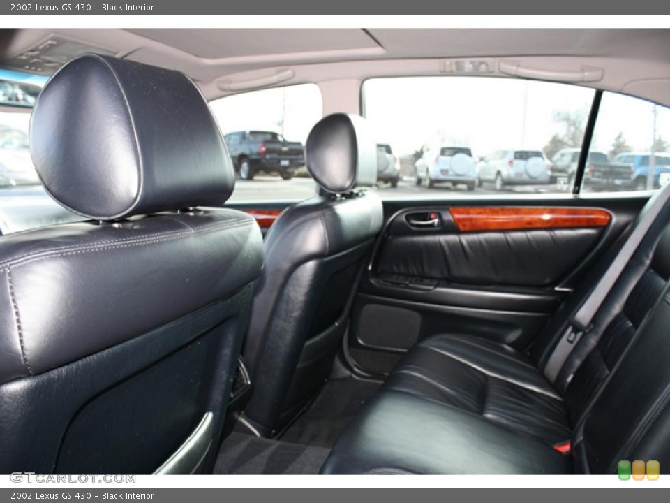 Black Interior Photo for the 2002 Lexus GS 430 #43893953