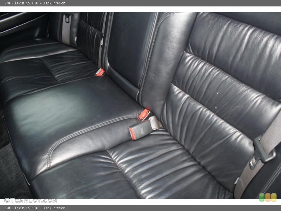 Black Interior Photo for the 2002 Lexus GS 430 #43894009