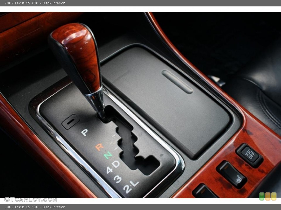 Black Interior Transmission for the 2002 Lexus GS 430 #43894226