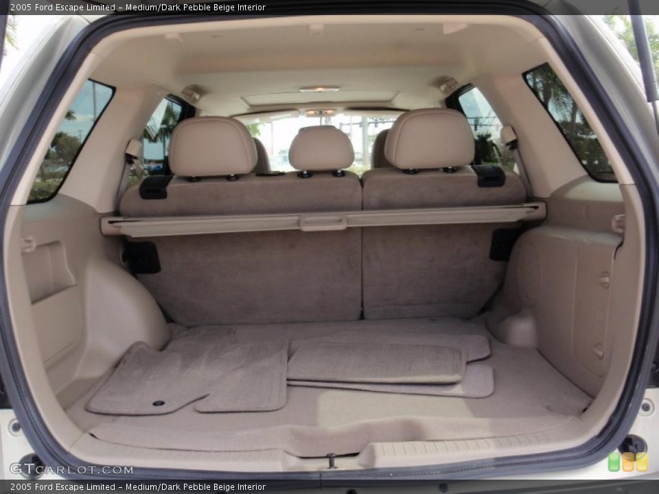 Medium/Dark Pebble Beige Interior Trunk for the 2005 Ford Escape Limited #43895517