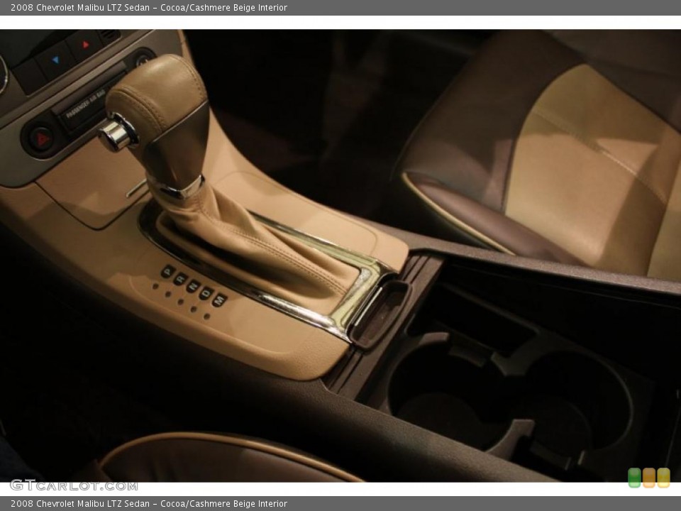 Cocoa/Cashmere Beige Interior Transmission for the 2008 Chevrolet Malibu LTZ Sedan #43899785