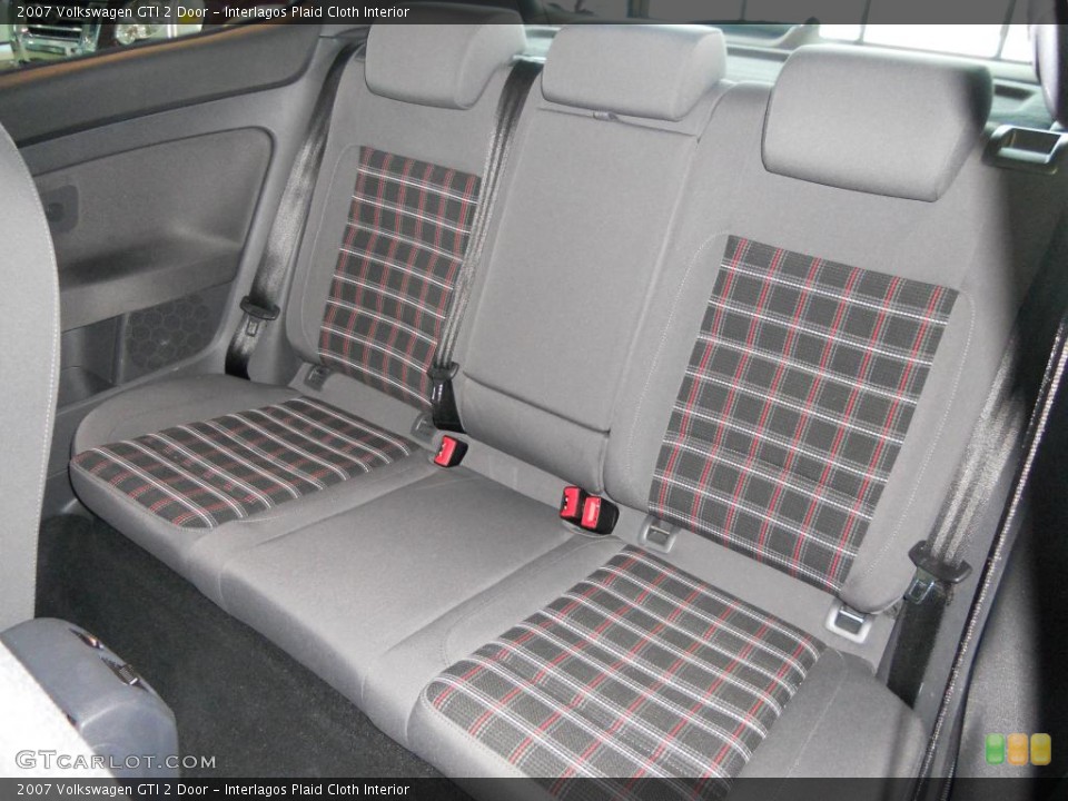 Interlagos Plaid Cloth Interior Photo for the 2007 Volkswagen GTI 2 Door #43910196