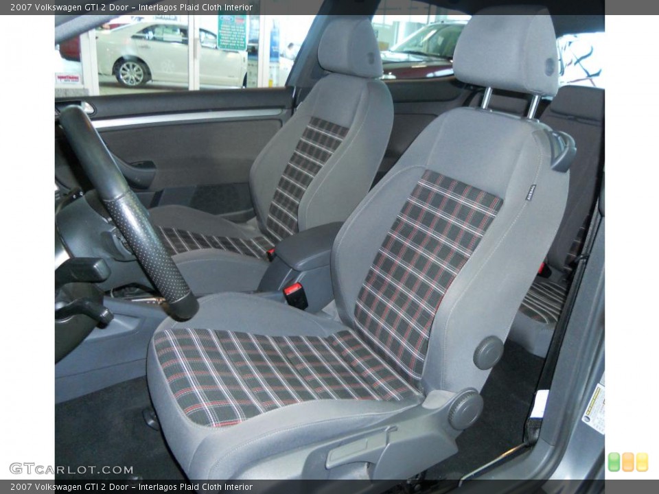 Interlagos Plaid Cloth Interior Photo for the 2007 Volkswagen GTI 2 Door #43910227