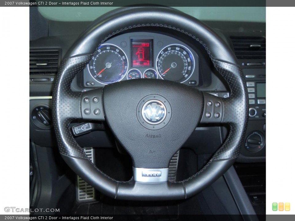 Interlagos Plaid Cloth Interior Gauges for the 2007 Volkswagen GTI 2 Door #43910270