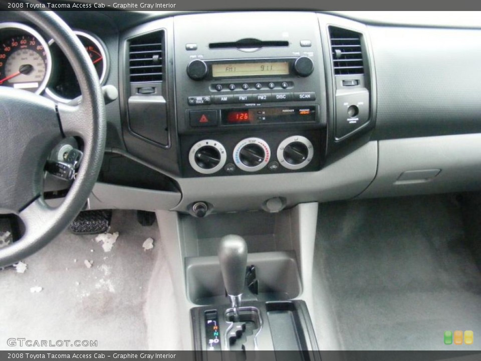 Graphite Gray Interior Controls for the 2008 Toyota Tacoma Access Cab #43915650