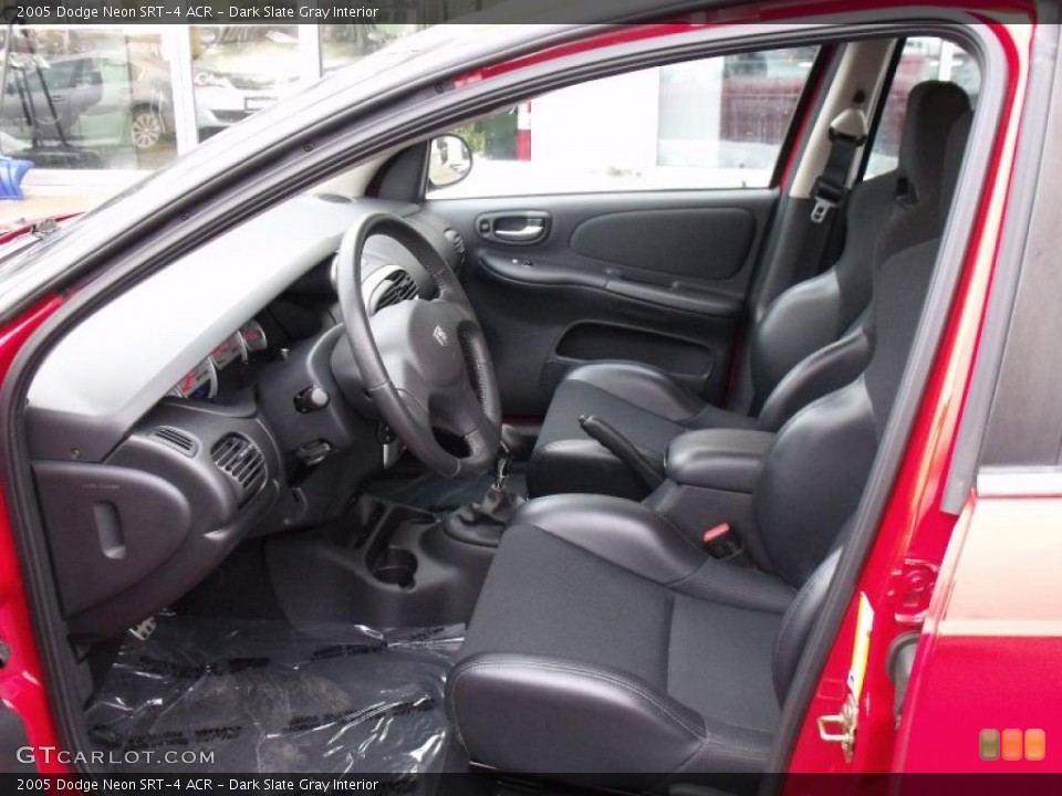 Dark Slate Gray Interior Photo for the 2005 Dodge Neon SRT-4 ACR #43918394