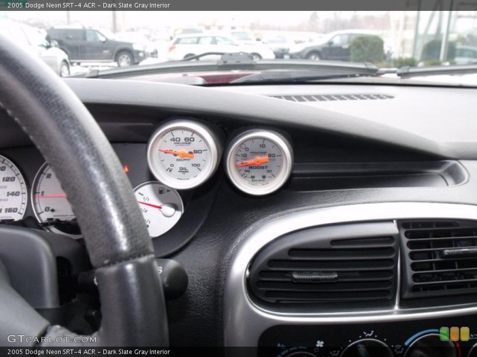 Dark Slate Gray Interior Gauges for the 2005 Dodge Neon SRT-4 ACR #43918502