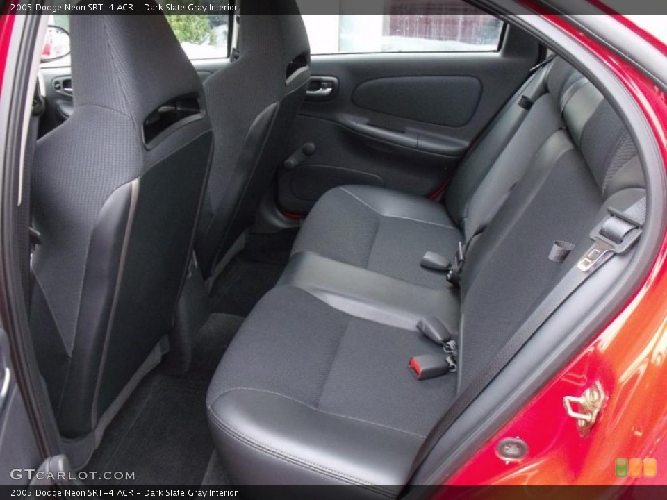 Dark Slate Gray Interior Photo for the 2005 Dodge Neon SRT-4 ACR #43918534