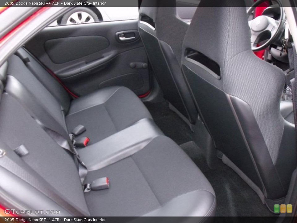 Dark Slate Gray Interior Photo for the 2005 Dodge Neon SRT-4 ACR #43918578
