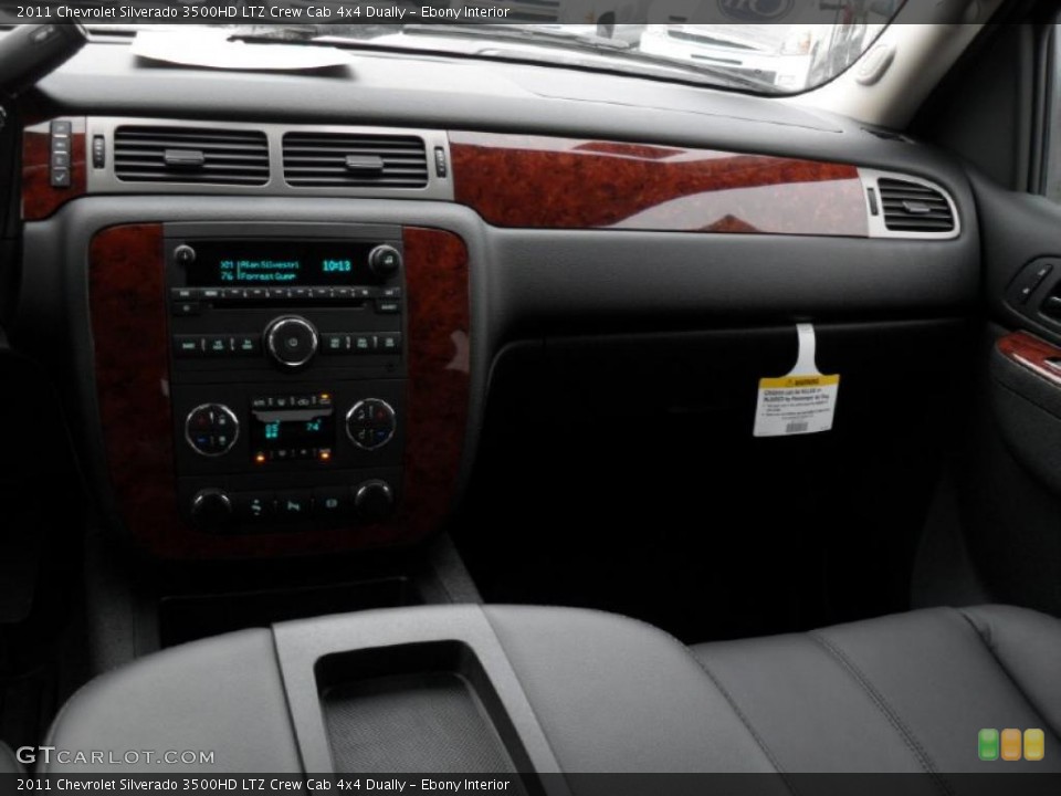 Ebony Interior Dashboard for the 2011 Chevrolet Silverado 3500HD LTZ Crew Cab 4x4 Dually #43920802