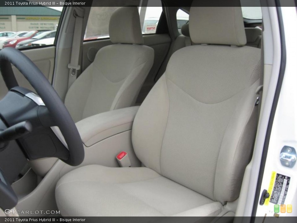 Bisque Interior Photo for the 2011 Toyota Prius Hybrid III #43924466