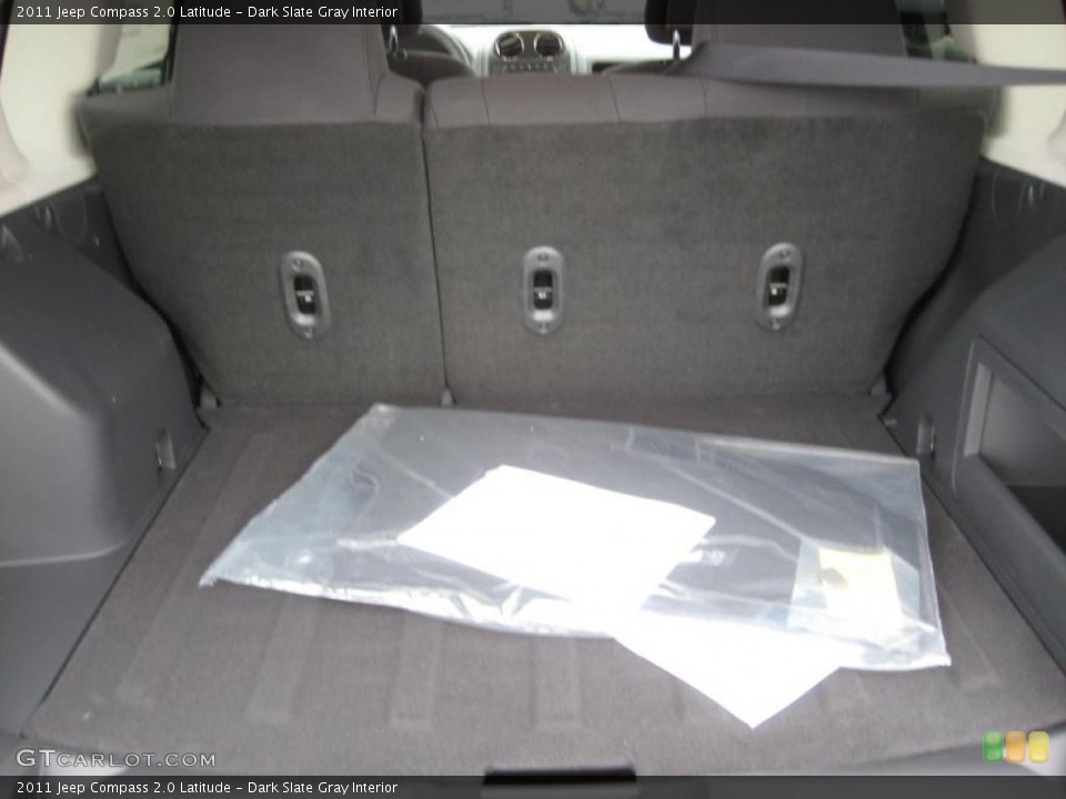 Dark Slate Gray Interior Trunk for the 2011 Jeep Compass 2.0 Latitude #43925762