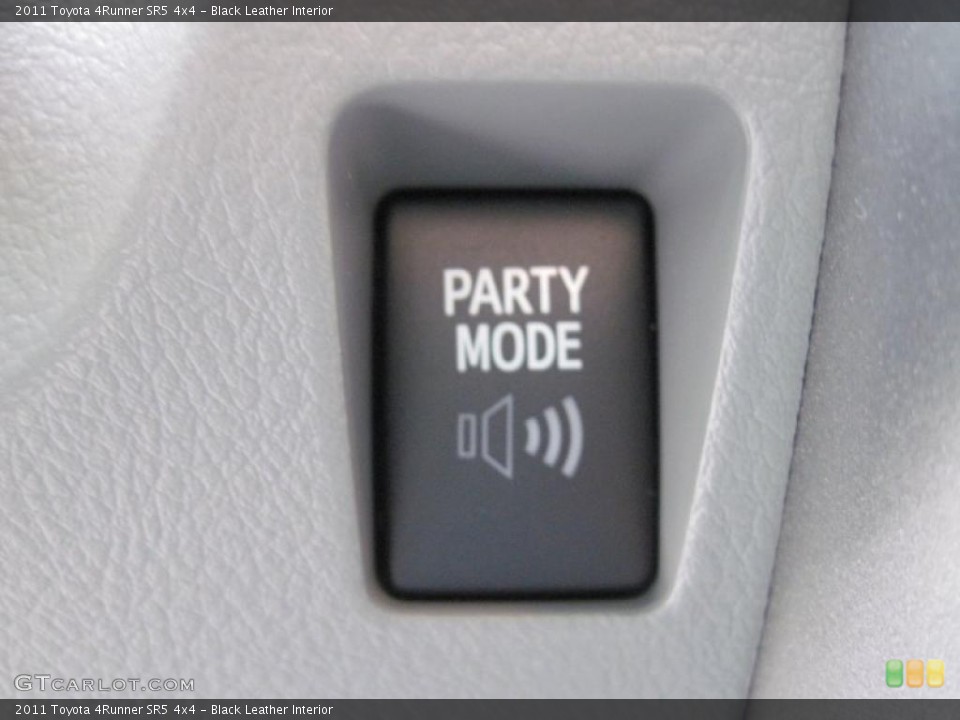 Black Leather Interior Controls for the 2011 Toyota 4Runner SR5 4x4 #43926698