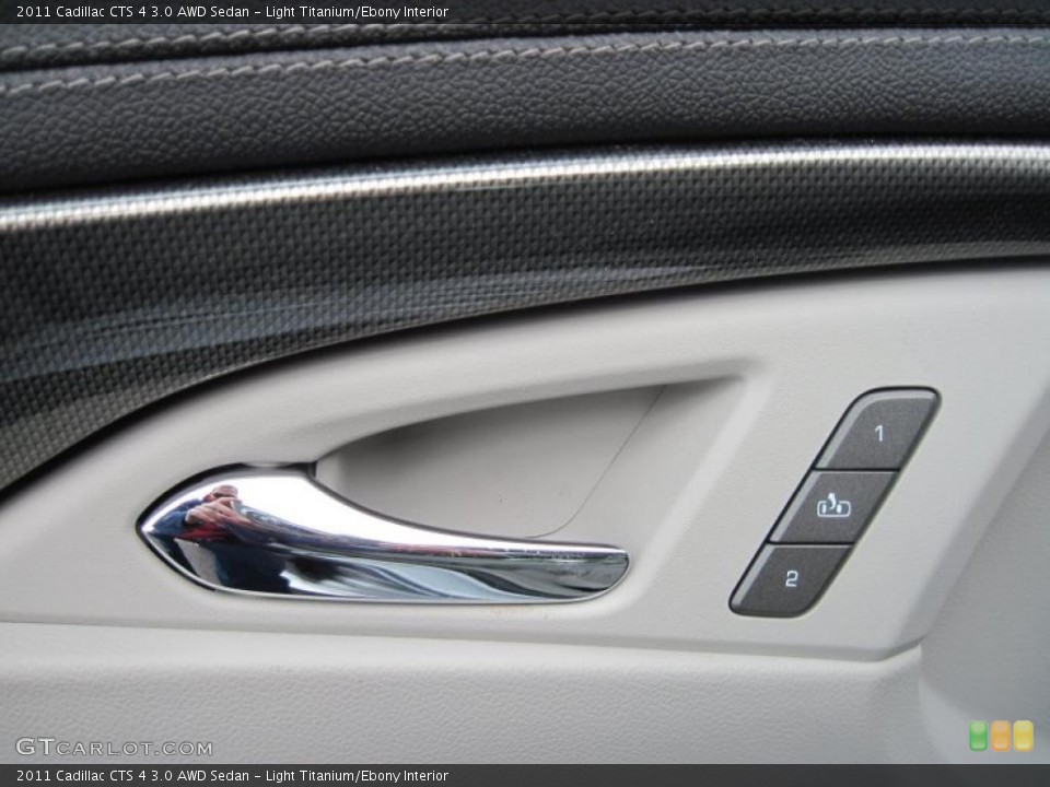 Light Titanium/Ebony Interior Controls for the 2011 Cadillac CTS 4 3.0 AWD Sedan #43927411