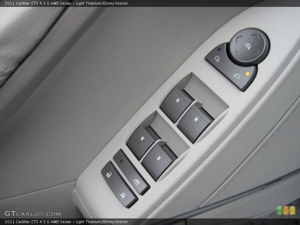 Light Titanium/Ebony Interior Controls for the 2011 Cadillac CTS 4 3.0 AWD Sedan #43927426
