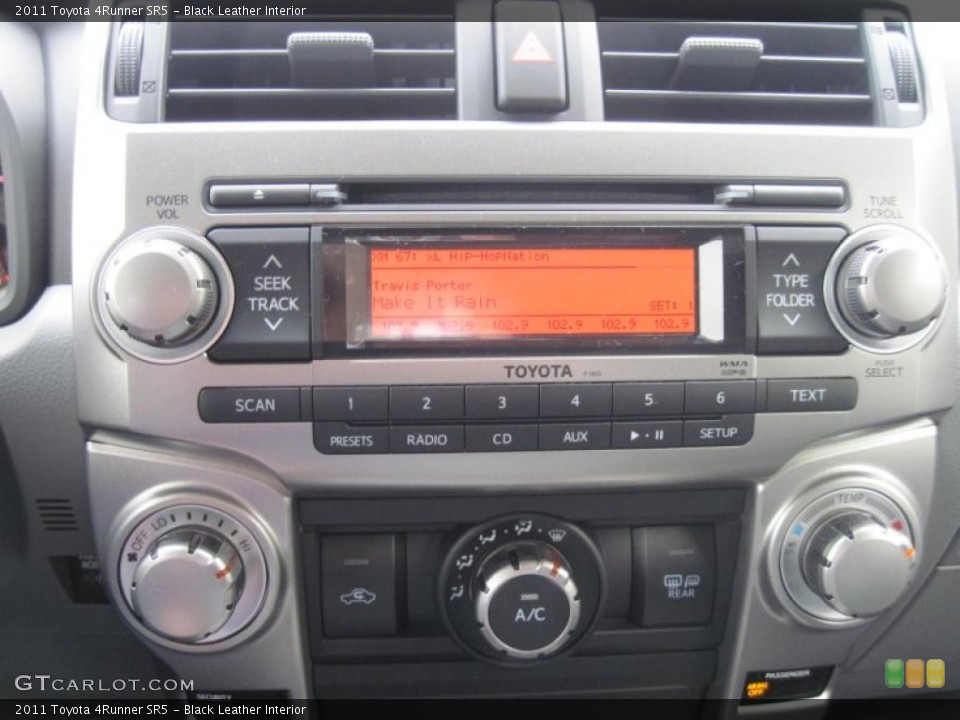 Black Leather Interior Controls for the 2011 Toyota 4Runner SR5 #43927862