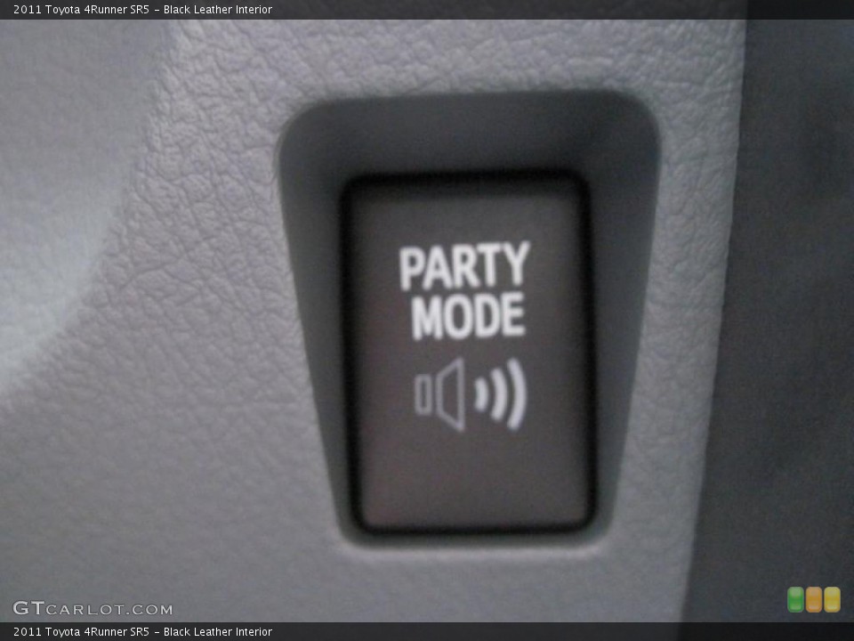 Black Leather Interior Controls for the 2011 Toyota 4Runner SR5 #43927895