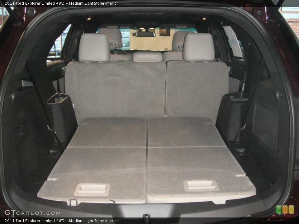 Medium Light Stone Interior Trunk for the 2011 Ford Explorer Limited 4WD #43928274