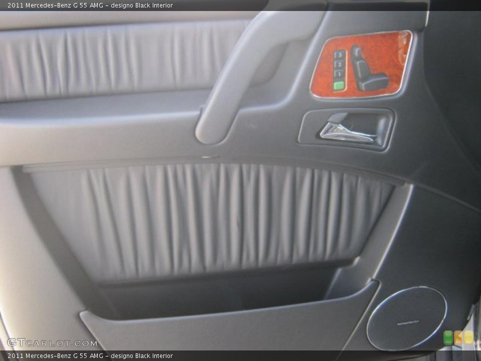 designo Black Interior Door Panel for the 2011 Mercedes-Benz G 55 AMG #43929290