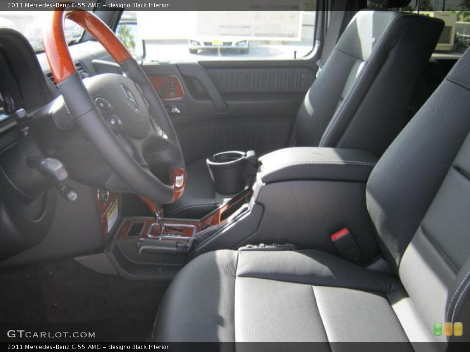 designo Black Interior Photo for the 2011 Mercedes-Benz G 55 AMG #43929298