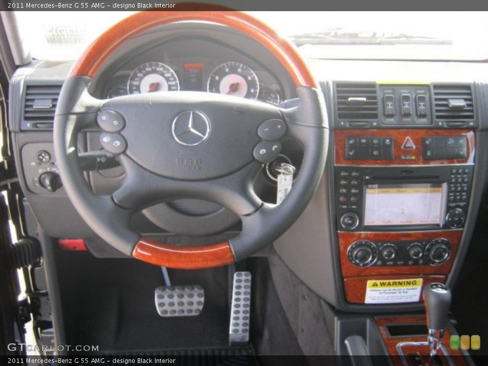 designo Black Interior Dashboard for the 2011 Mercedes-Benz G 55 AMG #43929306