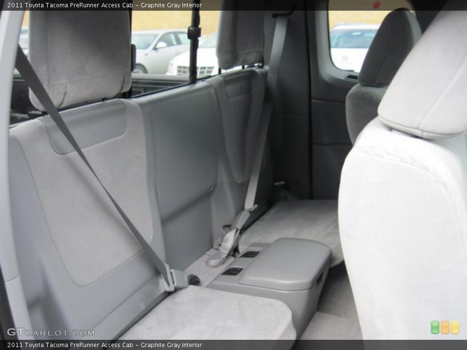 Graphite Gray Interior Photo for the 2011 Toyota Tacoma PreRunner Access Cab #43930262