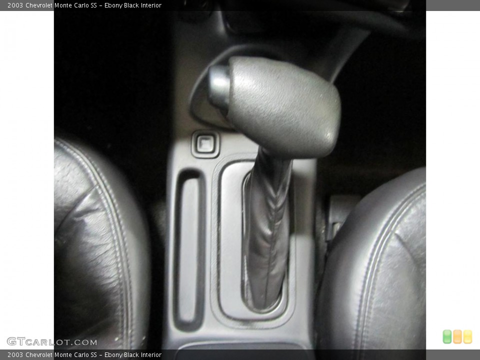 Ebony Black Interior Transmission for the 2003 Chevrolet Monte Carlo SS #43932122