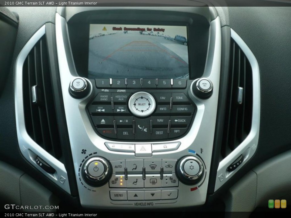 Light Titanium Interior Controls for the 2010 GMC Terrain SLT AWD #43932166