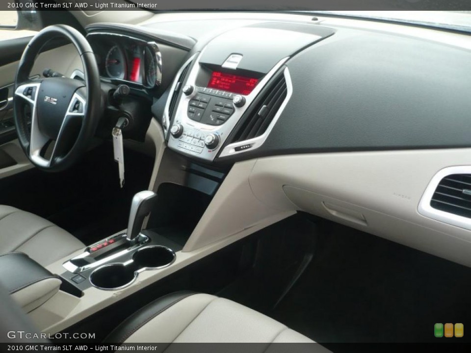 Light Titanium Interior Dashboard for the 2010 GMC Terrain SLT AWD #43932482