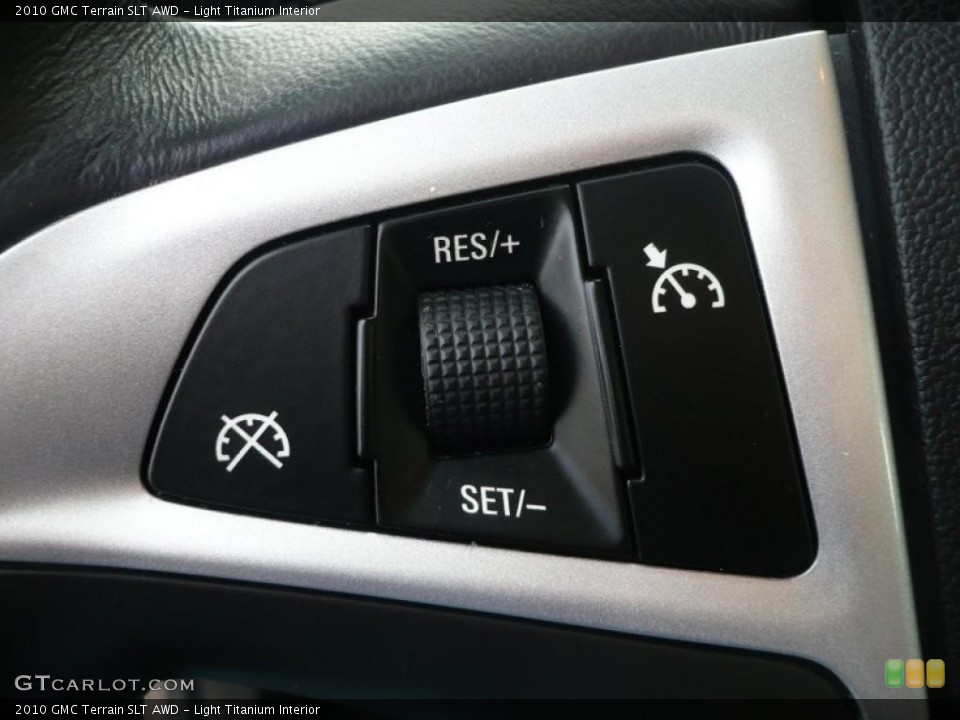 Light Titanium Interior Controls for the 2010 GMC Terrain SLT AWD #43932530