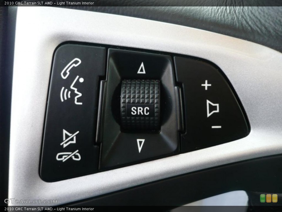 Light Titanium Interior Controls for the 2010 GMC Terrain SLT AWD #43932546