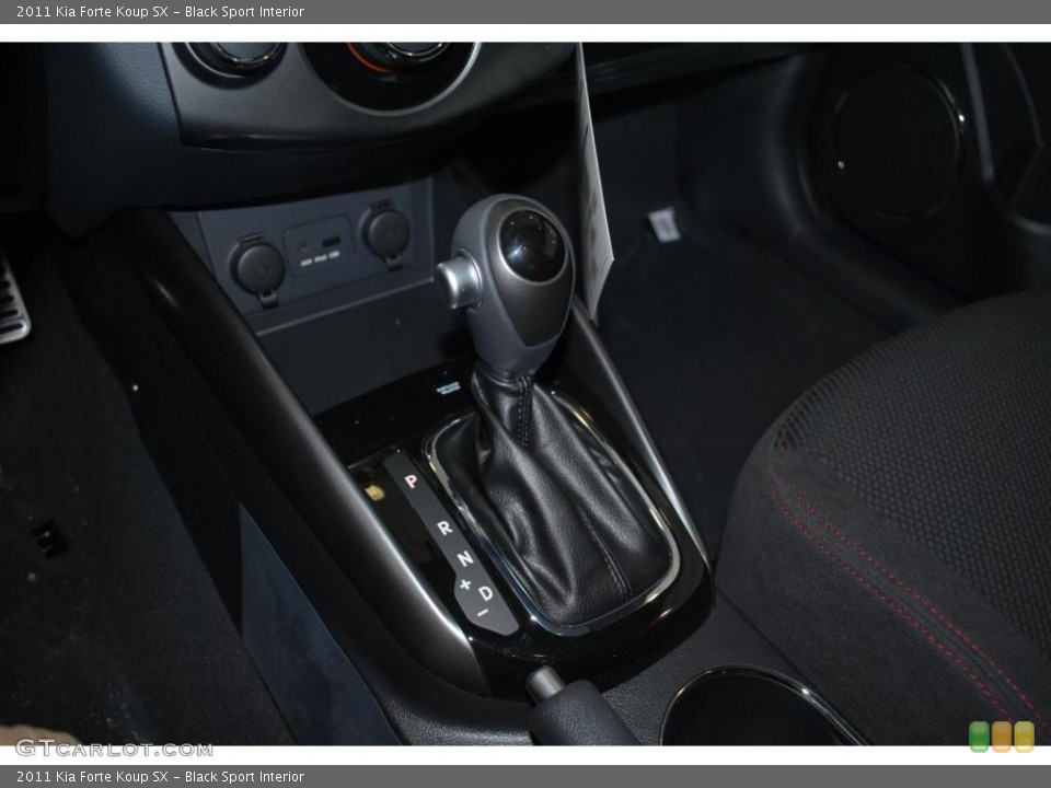 Black Sport Interior Transmission for the 2011 Kia Forte Koup SX #43933802
