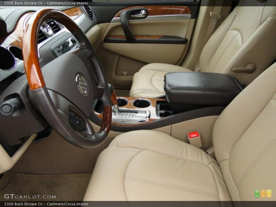 Cashmere/Cocoa Interior Photo for the 2008 Buick Enclave CX #43937343